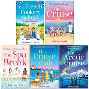 Caroline James Collection 5 Books Collection Set(The French Cookery School ,The Cruise, The Spa Break ,The Cruise Club  & The Arctic Cruise) - The Book Bundle
