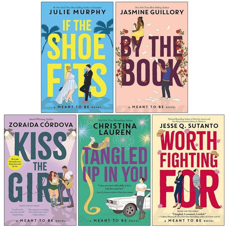 Meant To Be Series 5 Books Collection Set(If the Shoe Fits ,By the Book, Kiss the Girl, Tangled Up In You  & Worth Fighting For) - The Book Bundle