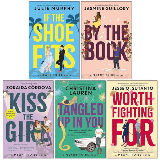Meant To Be Series 5 books collection set by Studio Press Ltd featuring titles by Julie Murphy, Jasmine Guillory, and Zoraida Córdova.