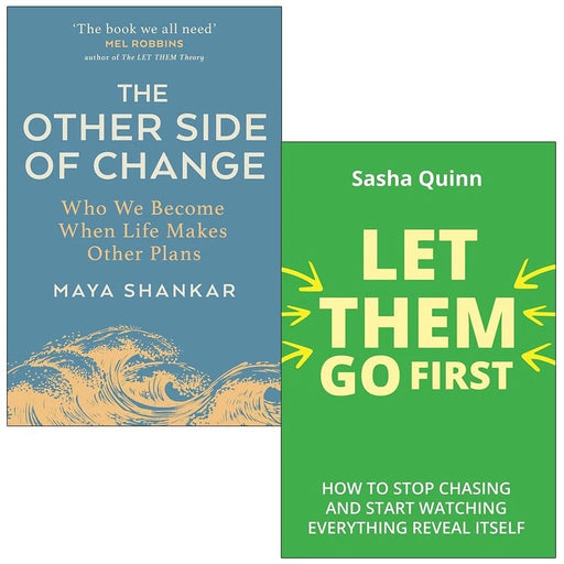 Other Side of Change By Maya Shankar,Let Them Go First By Sasha Quin 2 Books Collection Set - The Book Bundle