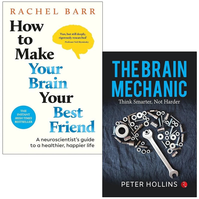 How to Make Your Brain Hardcover, The Brain Mechanic 2 Books Collection Set - The Book Bundle