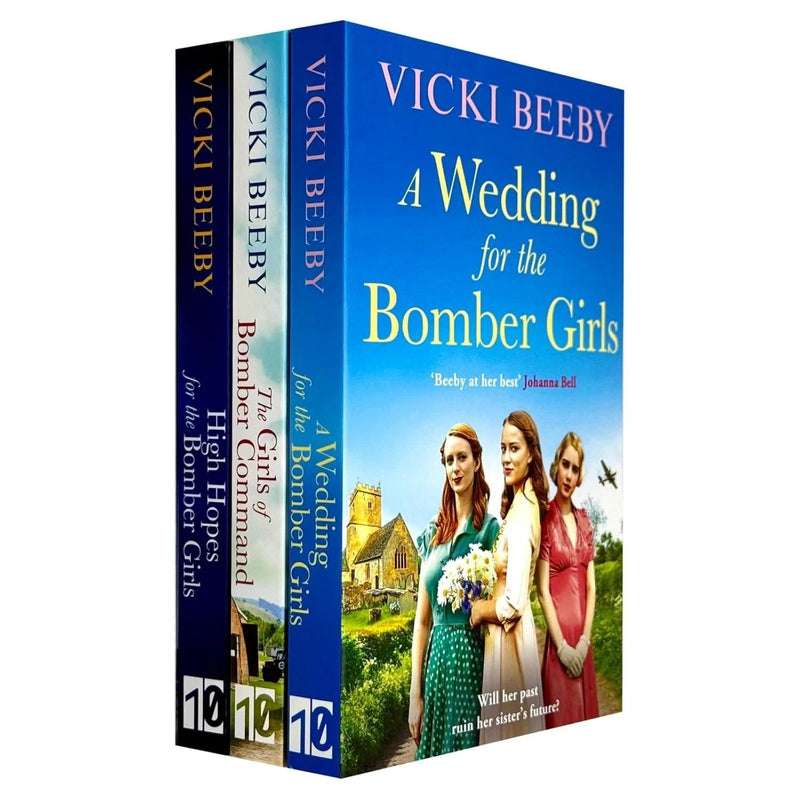 Bomber Command Girls Series 3 Books Collection Set by Vicki Beeby(A Wedding for the Bomber Girls ,The Girls of Bomber Command & High Hopes for the Bomber Girls) - The Book Bundle