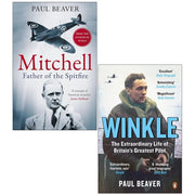 Paul Beaver 2 Books Collection Set (Mitchell: Father of the Spitfire &Winkle) - The Book Bundle
