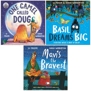 Lu Fraser Collection 3 Books Set (One Camel Called Doug,Basil Dreams Big & Mavis the Bravest) - The Book Bundle