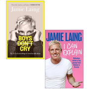 Jamie Laing Collection 2 Books Set( Boys Don’t Cry & I Can Explain A hilarious) - The Book Bundle