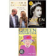 William & Catherine,Queen Elizabeth II,Queen of Our Times 3 Books Collection Set - The Book Bundle