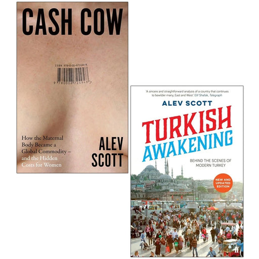 Alev Scott 2 Books Collection Set(Cash Cow HardBack & Turkish Awakening) - The Book Bundle