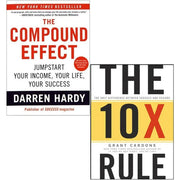 The Compound Effect,The 10X Rule Hardcover 2 Books Collection Set - The Book Bundle