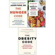 Dr Jason Fung Collection 3 Books Set(The Hunger Code Hardcover ,The Obesity Code Cookbook & The Obesity Code Hardcover) - The Book Bundle