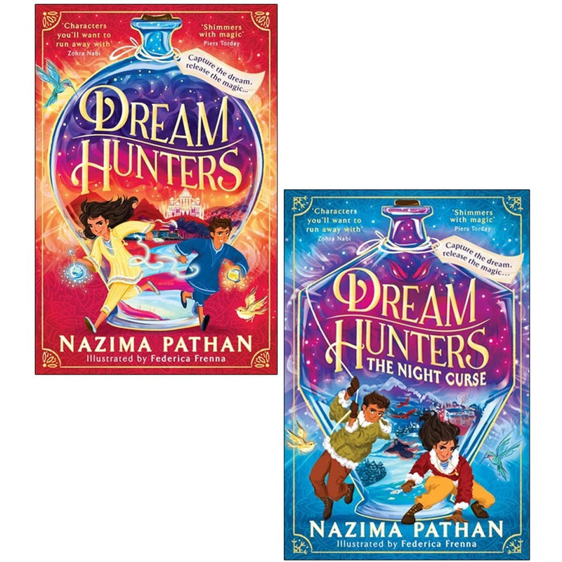 Dream Hunters Series By Nazima Pathan 2 Books Collection Set(Dream Hunters & The Night Curse) - The Book Bundle