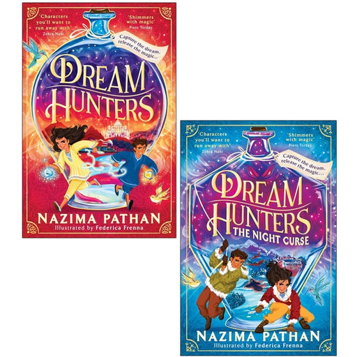 Dream Hunters Series By Nazima Pathan 2 Books Collection Set(Dream Hunters & The Night Curse) - The Book Bundle