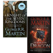George R.R. Martin 2 Books Collection Set(A Knight of the Seven Kingdoms & The Rise of the Dragon Hardcover) - The Book Bundle