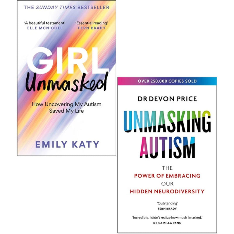 Girl Unmasked by Emily Katy & Unmasking Autism by Devon Price 2 Books Collection Set - The Book Bundle