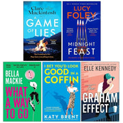 Modern Mystery  & Thriller Collection 5 Books Set(A Game of Lies, The Midnight Feast, What A Way To Go, I Bet You’d Look Good in a Coffin  & The Graham Effect) - The Book Bundle