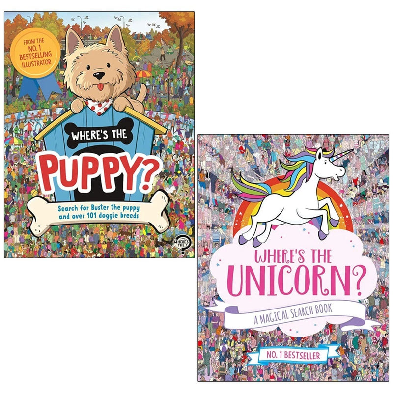 Search and Find Activity 2 Books Collection Set - Non Fiction - Paperback - Ideal for Young Children - The Book Bundle