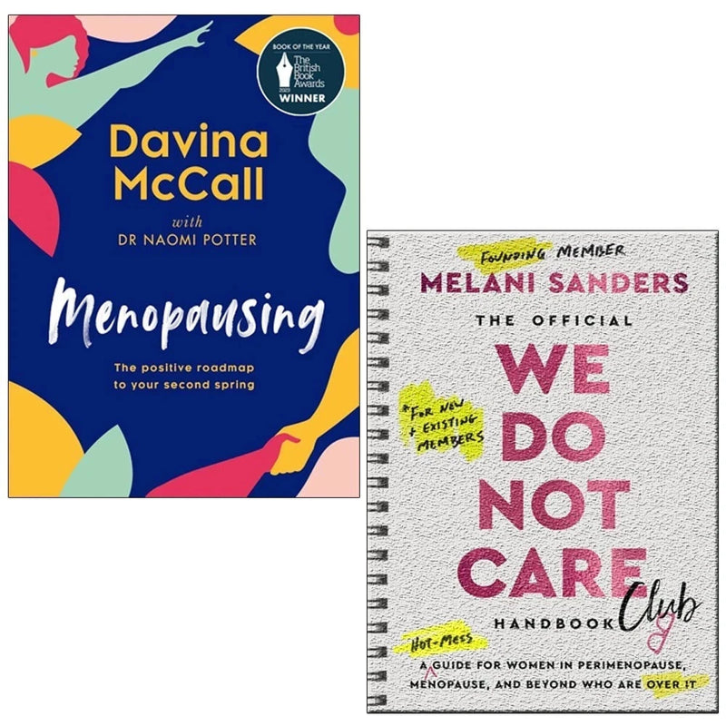 The Official We Do Not Care Club Handbook By Davina McCall 2 Books Collection Set - Non Fiction - Hardback - The Book Bundle