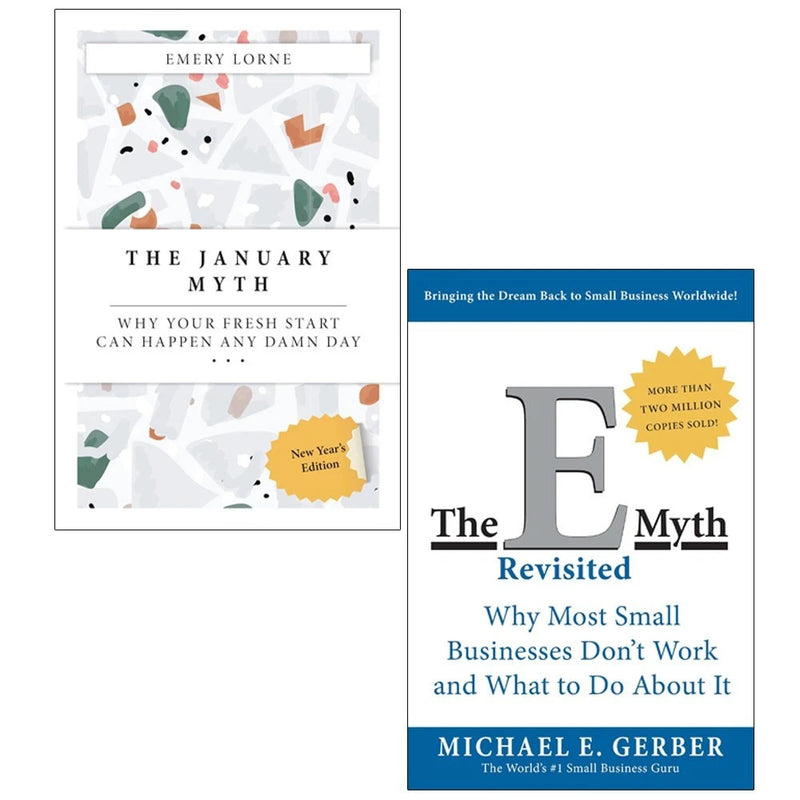 The E-Myth Revisited And Related Reads 2 Books Collection Set - Non Fiction - Paperback - The Book Bundle