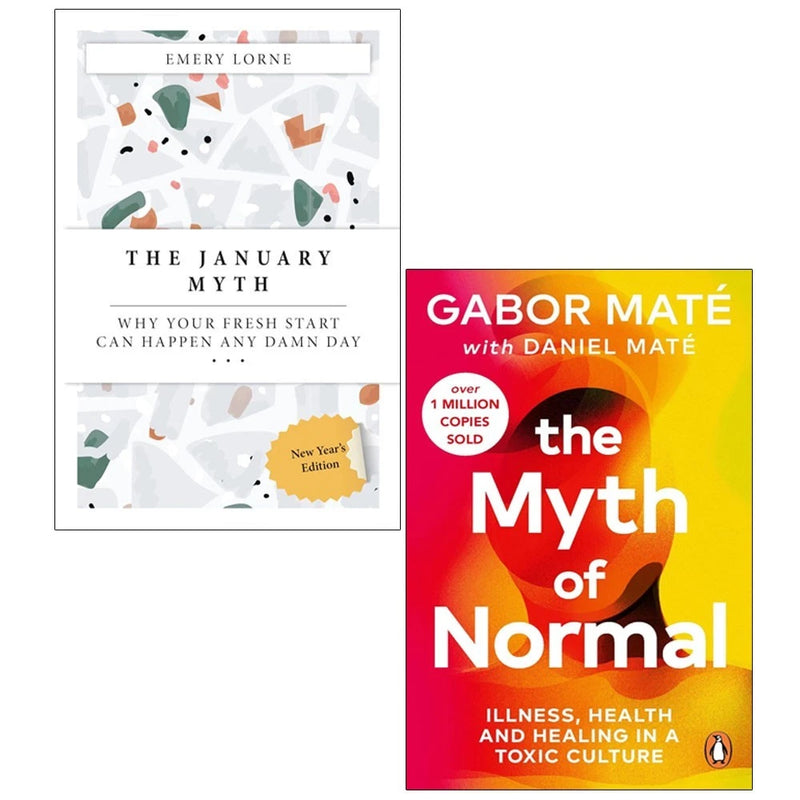 The Myth Of Normal and Related Reads 2 Books Collection Set - Non Fiction - Paperback - The Book Bundle