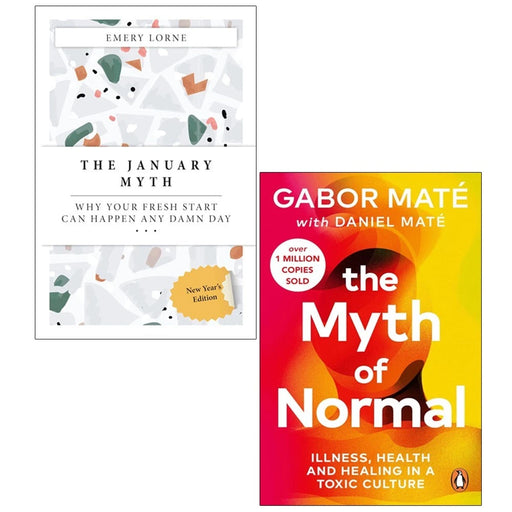 The Myth Of Normal and Related Reads 2 Books Collection Set - Non Fiction - Paperback - The Book Bundle
