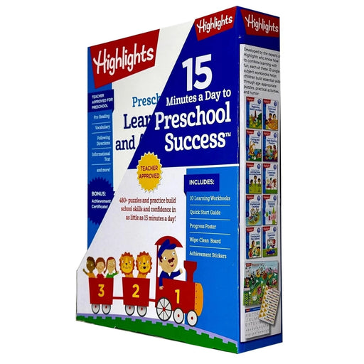Preschool Learning Essentials 10 Books Collection Set - Non Fiction - Ages 3–5 - Paperback - The Book Bundle