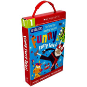 Scholastic Early Readers Year 1 16-book collection set for ages 5-7, featuring beginner-friendly stories for young readers.