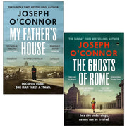 Vintage Joseph O'Connor Rome Escape Line book collection in paperback, featuring two fiction novels with classic cover art.
