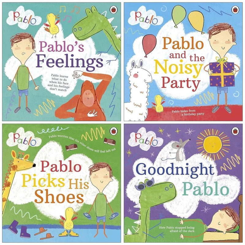 Pablo's Feelings Series & Related Reads 4 Books Collection Set - Ages 3–5 - Paperback