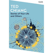 Ted Chiang collection of two Picador books, Stories of Your Life and Others, and Exhalation, featuring sci-fi stories and themes.