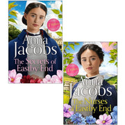 Two paperback books from Anna Jacobs' The Nurses of Eastby End and Secrets of Eastby End collection by Hodder Paperbacks Ltd.
