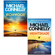 Michael Connelly collection of two paperback crime fiction books, Nightshade and Ironwood, published by Orion.