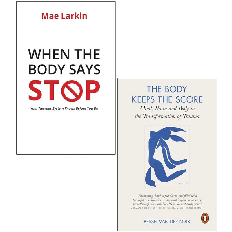 The Body Keeps the Score, When the Body Says Stop 2 Books Collection Set - Non Fiction - Paperback