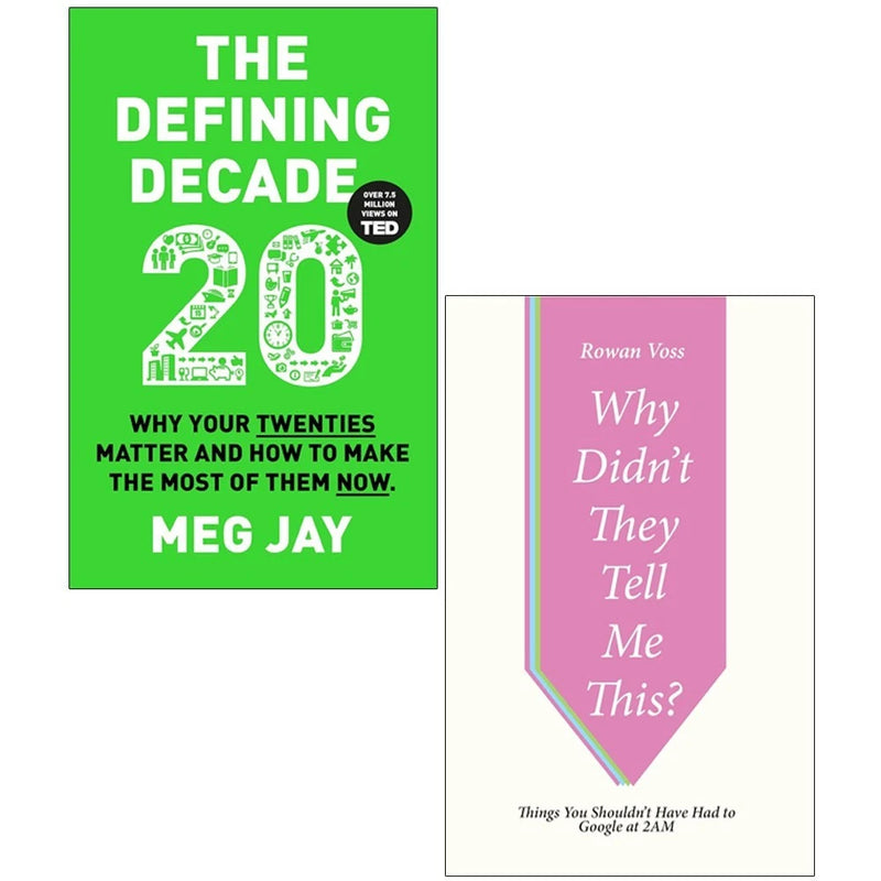 The Defining Decade, Why Didn’t They Tell Me This? 2 Books Collection Set - Non Fiction - Paperback