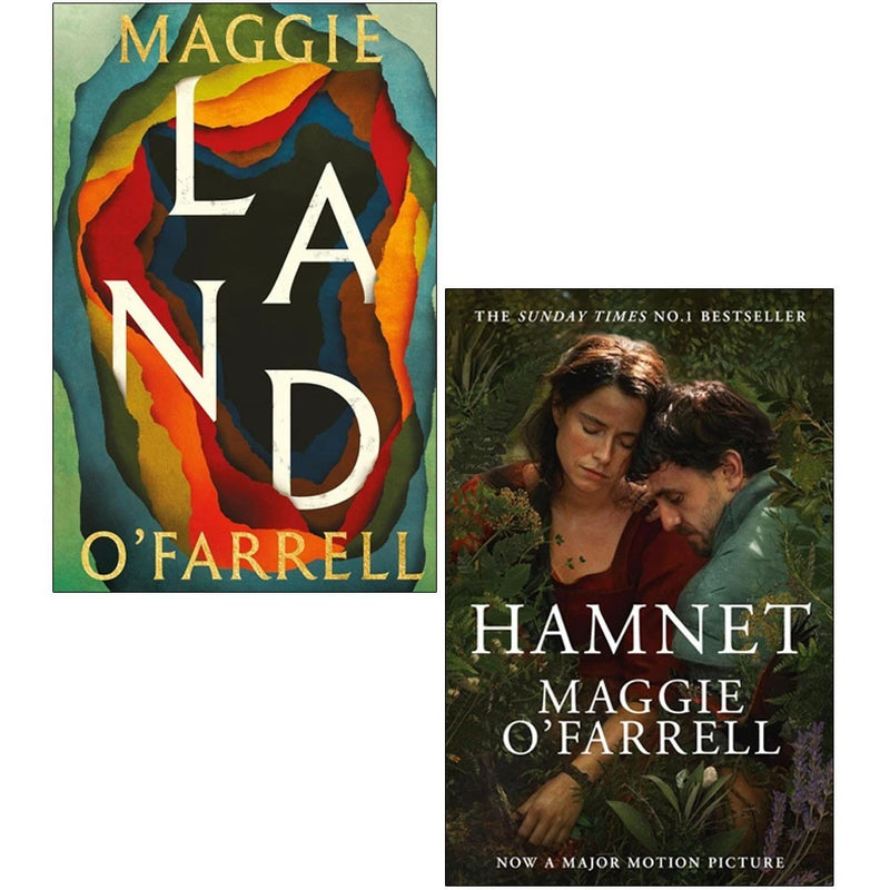 Hamnet & Land 2 Books Collection Set by Maggie O'Farrell - Fiction - Mixed Format