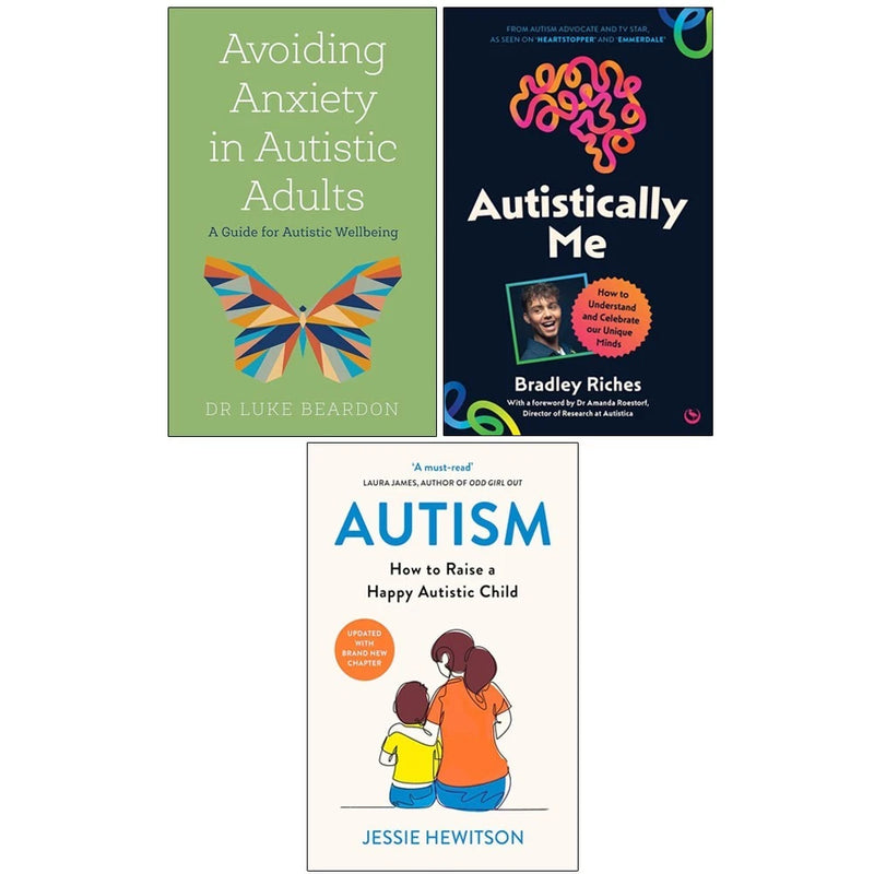 Autistically Me, Avoiding Anxiety in Autistic Adults 3 Books Collection Set - Non Fiction - Paperback