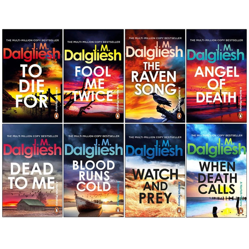 Hidden Norfolk Series 8 Books Collection Set by J M Dalgliesh - Fiction - Paperback