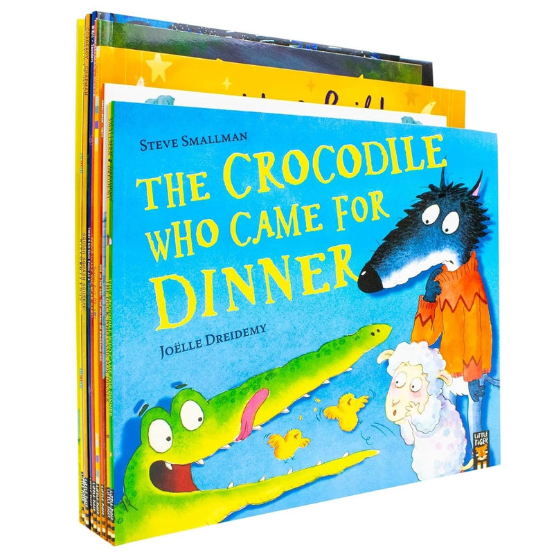 Cock-A-Doodle-Poo, I Love You Forever, Daddies Build Dreams & More 10 Books Collection Set - Fiction - Mixed Format