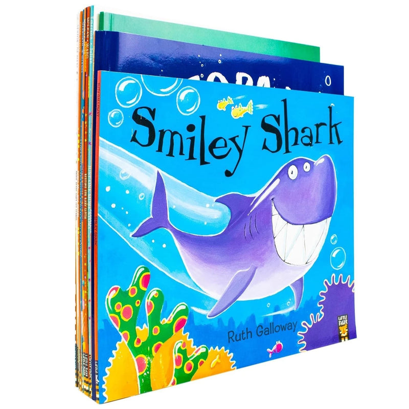 Bear & Friends 10 Picture Books Collection - Smiley Shark, Octopants, The Tortosaurus - Fiction - Paperback
