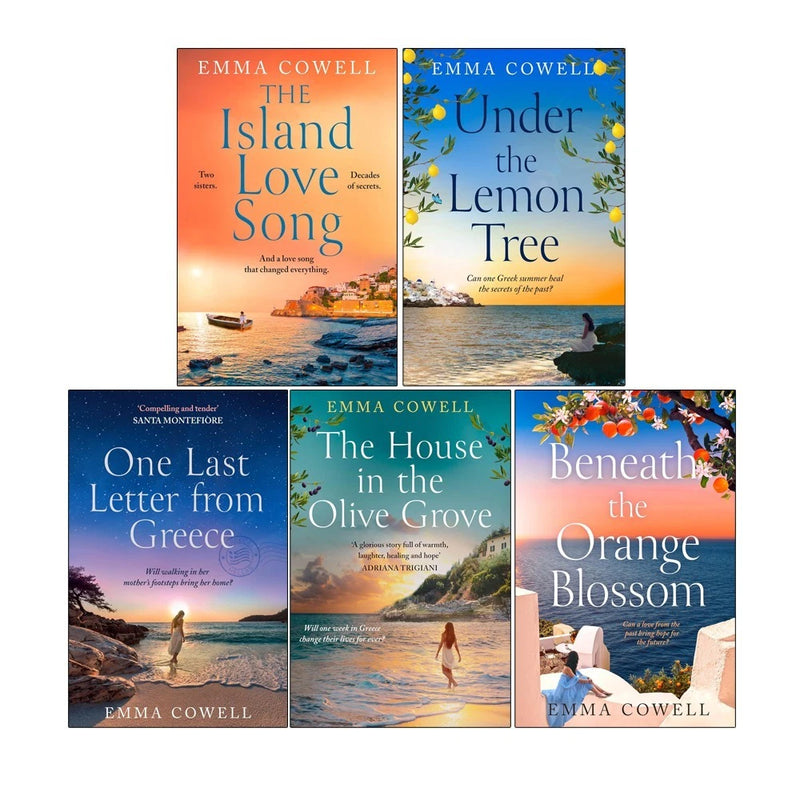 Under the Lemon Tree, The Island Love Song, Beneath the Orange Blossom 5 Books Collection Set by Emma Cowell - Fiction
