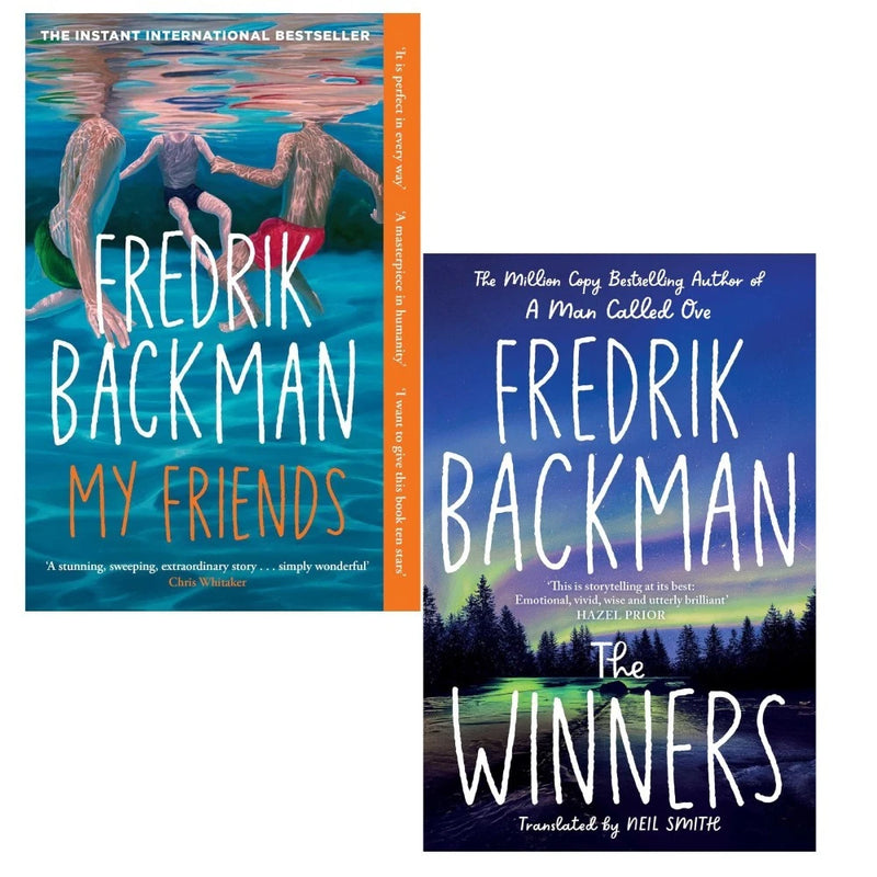 The Winners & My Friends 2 Books Collection Set by Fredrik Backman - Fiction - Paperback