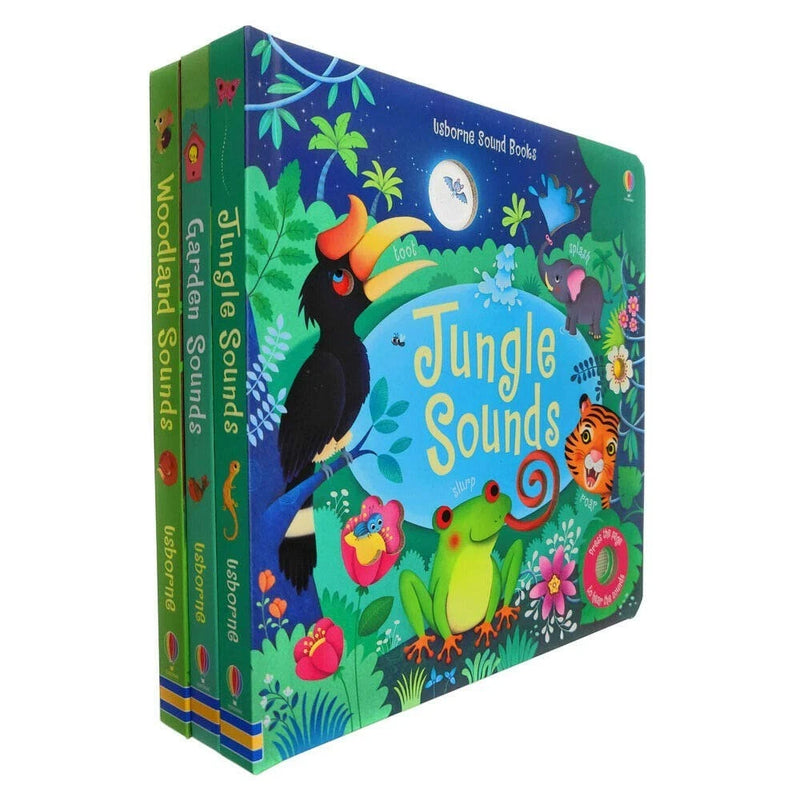 Usborne Sound 3 Books Collection Set by Sam Taplin - Non Fiction - Board Book