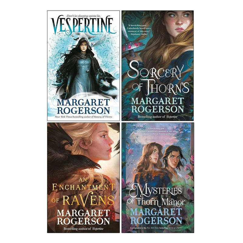 Vespertine & Sorcery of Thorns 2 Books Collection Set by Margaret Rogerson - Fiction - Mixed Format