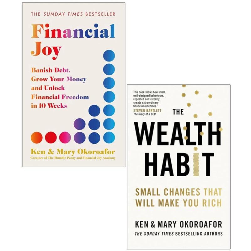 Financial Joy & The Wealth Habit 2 Books Collection Set By Ken Okoroafor - Non Fiction - Paperback