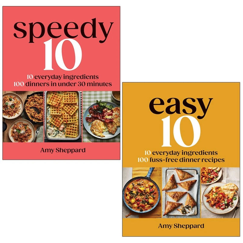 Speedy 10 & Easy 10 2 Books Collection Set By Amy Sheppard - Non Fiction - Hardback