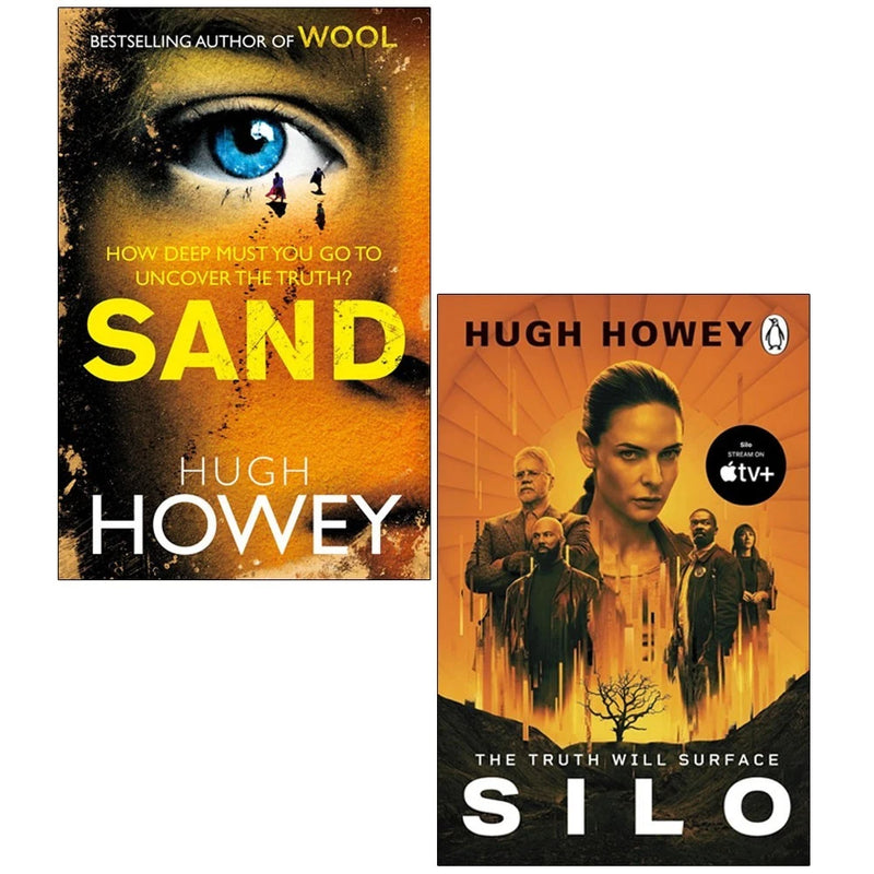 Sand & Silo 2 Books Collection Set By Hugh Howey - Fiction - Paperback