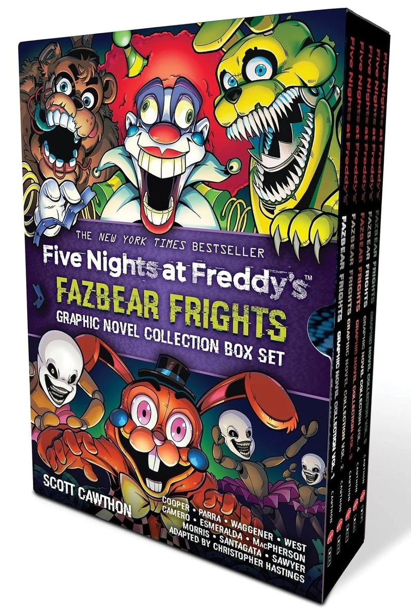 Five Nights At Freddy's Fazbear Fright 5 Books Collection  BoxSet - Fiction - Paperback
