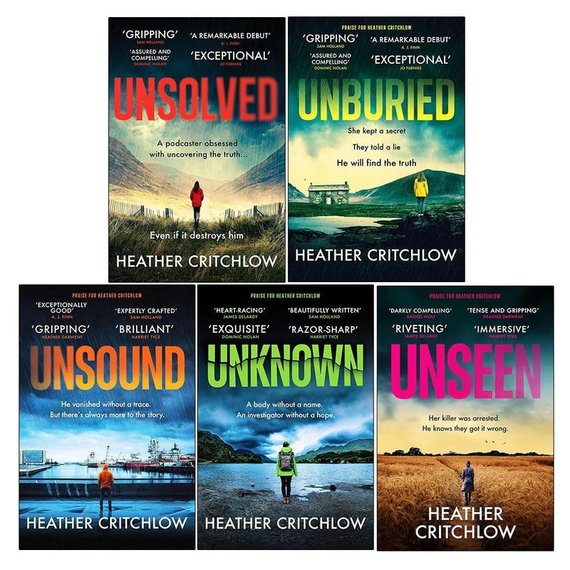 The Cal Lovett Files 5 Books Collection Set by Heather Critchlow - Fiction - Paperback