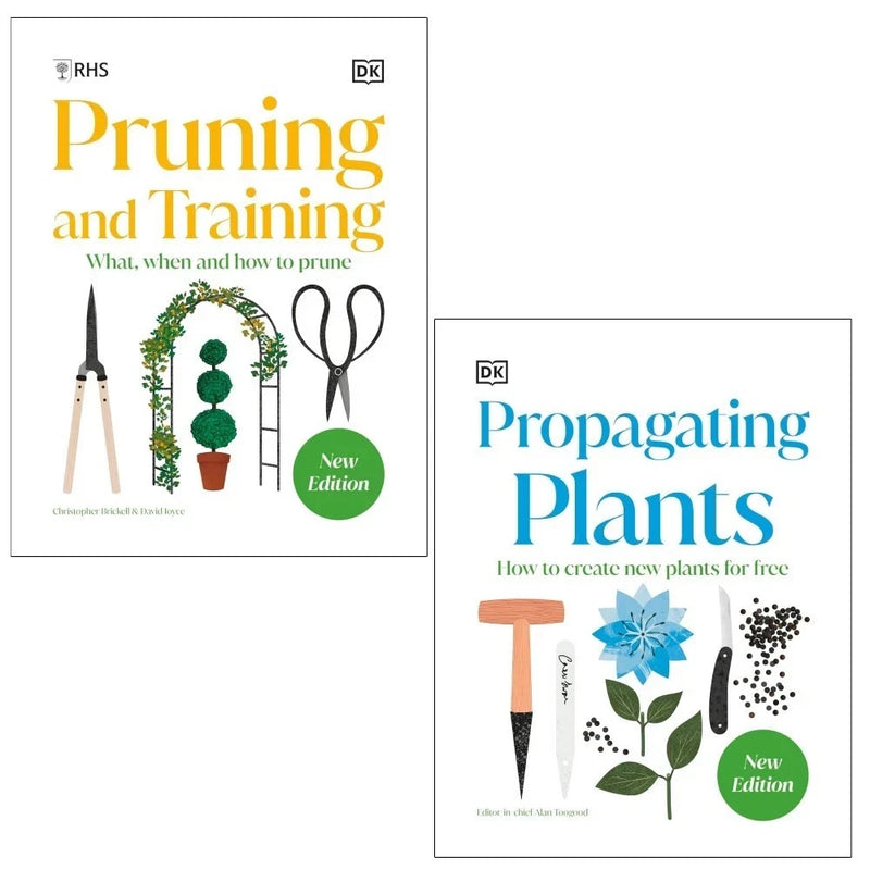 Propagating Plants & Pruning And Training 2 Books Collection Set - Non Fiction - Hardcover
