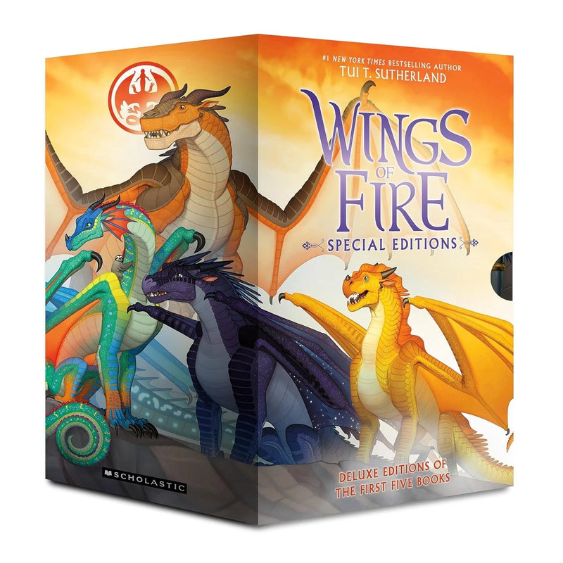 Wings of Fire 1-5 Books Collection Box Set by Tui T Sutherland (Books  1-5) - Fiction - Paperback