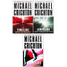 Michael Crichton Collection 3 Books Set(Disclosure ,Airframe & Timeline) - The Book Bundle