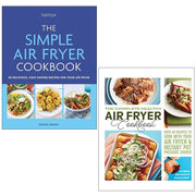 Simple Air Fryer Cookbook, Complete Healthy Air Fryer 2 Books Collection Set - The Book Bundle